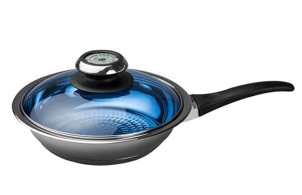 Hotpan 24cm 2.0l με γυάλινο καπάκι με χειρολαβή