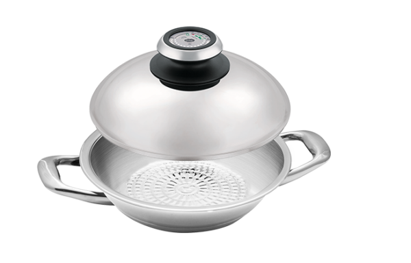 Hotpan 24cm 2.0l με μεταλλικό καπάκι με 2 χεράκια